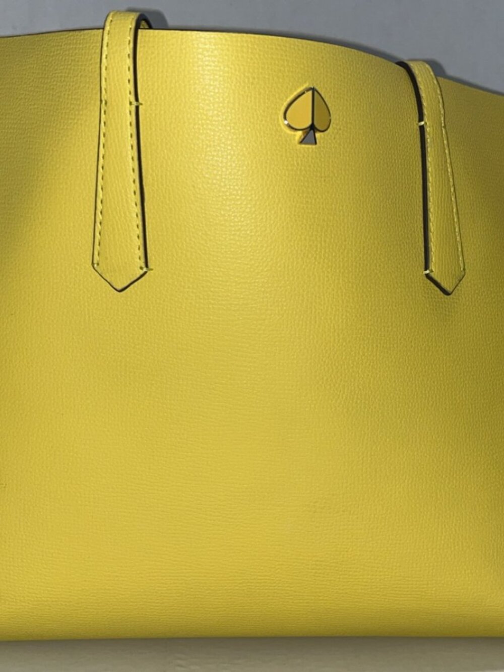 Kate Spade Yellow Leather Tote